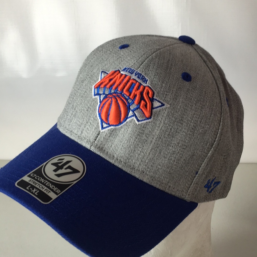 New York Knicks Hat NBA '47 Brand Flex Fit L/XL